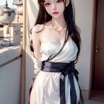 caihongmao,AI,美少女,少女,汉服,hanfu